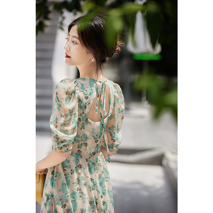 NC1822 Đầm xoè ngắn tay nữ hè hàng nhập