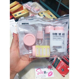 BỘ CHIẾT MỸ PHẨM 7 MÓN CAO CẤP