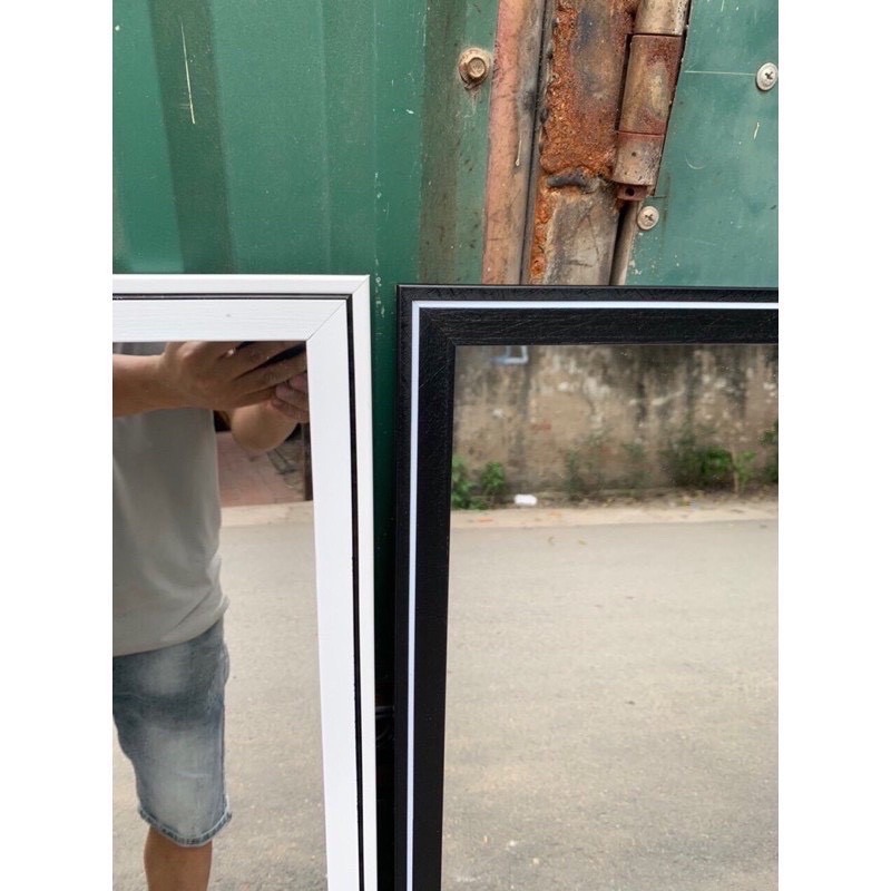 Gương soi treo tường toàn thân việt nhật G01 KT 38x116cm.