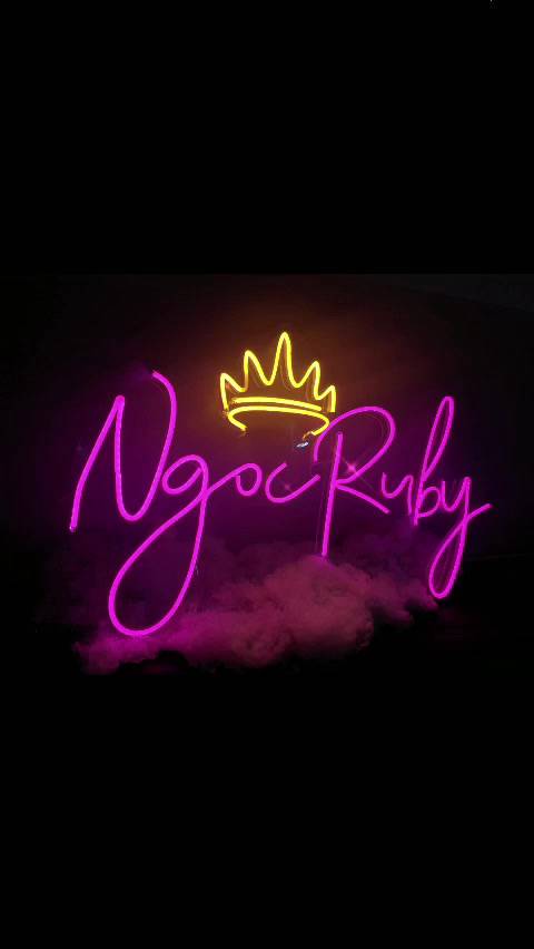 [Mã LIFE1511A giảm 10% đơn 50K] Đèn Led Neon theo yêu cầu theo tên chữ decor trang trí phòng ngủ dán tường | BigBuy360 - bigbuy360.vn