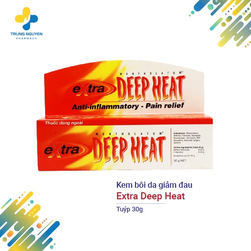 Kem bôi da giảm đau Extra Deep Heat (Tuýp 30g)