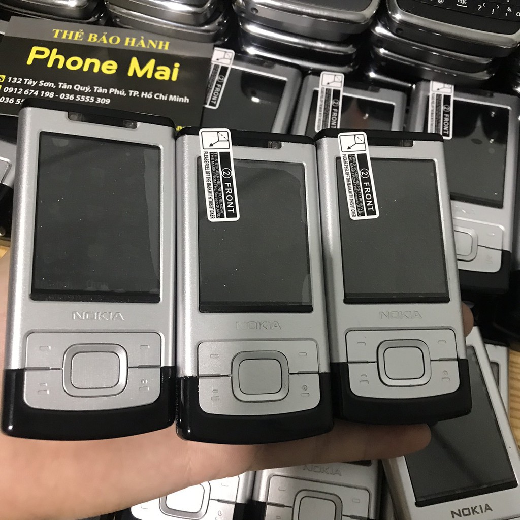 Điện thoại Nokia 6500 Slide Nắp Trượt Chính Hãng Loa To, Nghe Gọi Rõ Ràng – Bảo Hành 12 Tháng