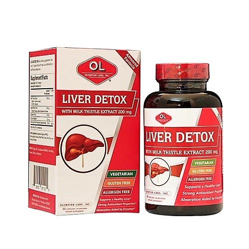 Viên Uống LIVER DETOX Bảo Vệ Chức Năng Gan (60 Vien)