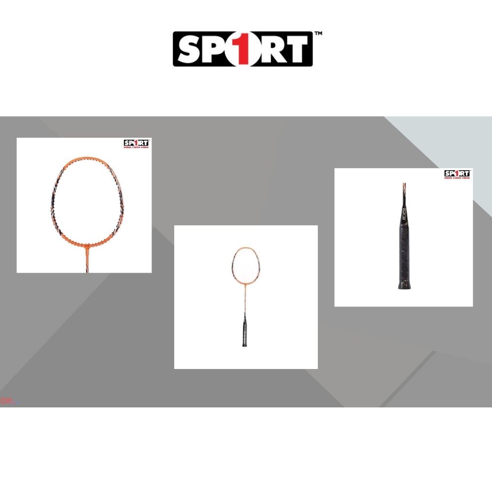 Vợt Cầu Lông Siêu Nhẹ, Khung Thép Chuyên Dụng, Đã Căng Sẵn Lưới AM NI080 Sport1