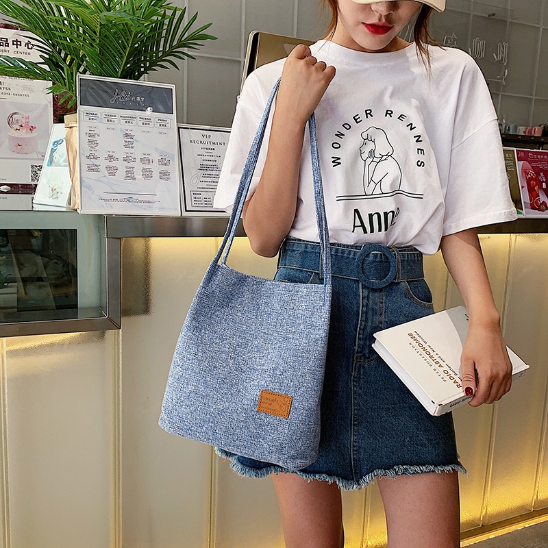 Túi Xách Nữ Vải Nhung Cỡ Lớn Thời Trang