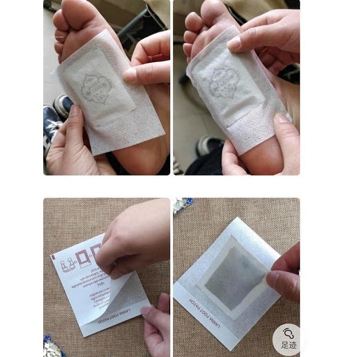 10 Miếng Dán Chân Thải Độc Detox Lanna Foot Patch | BigBuy360 - bigbuy360.vn