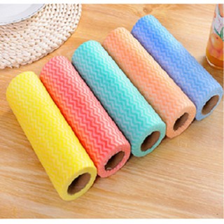 Bán Sỉ Cuộn giấy lau đa năng nhà bếp bằng vải cuộn 50 miếng