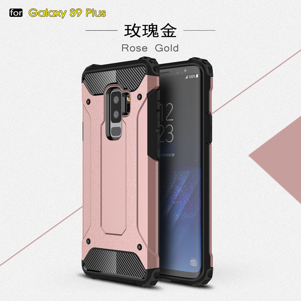 Ốp điện thoại TPU PC giáp cứng cho Samsung Galaxy S9/S9 Plus/Note 9