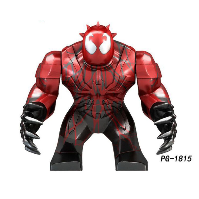 Marvel Mô Hình Lắp Ráp Lego Nhân Vật Truyện Tranh Carnage / Carnage /Kingpin /Venom /Groot /Deadpool /Wolverine