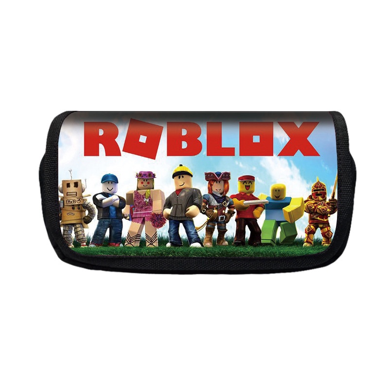 Roblox Bóp Viết Hình Vuông Chất Liệu Polyester Sức Chứa Lớn Phong Cách Hàn Quốc Cho Bé