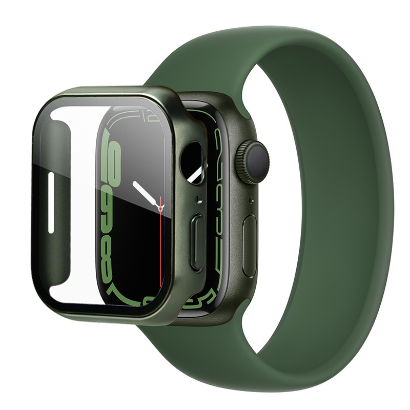 Ốp Kính Cường Lực Bảo Vệ Màn Hình Cho Apple Watch 7 S7》 45mm 41mm 7