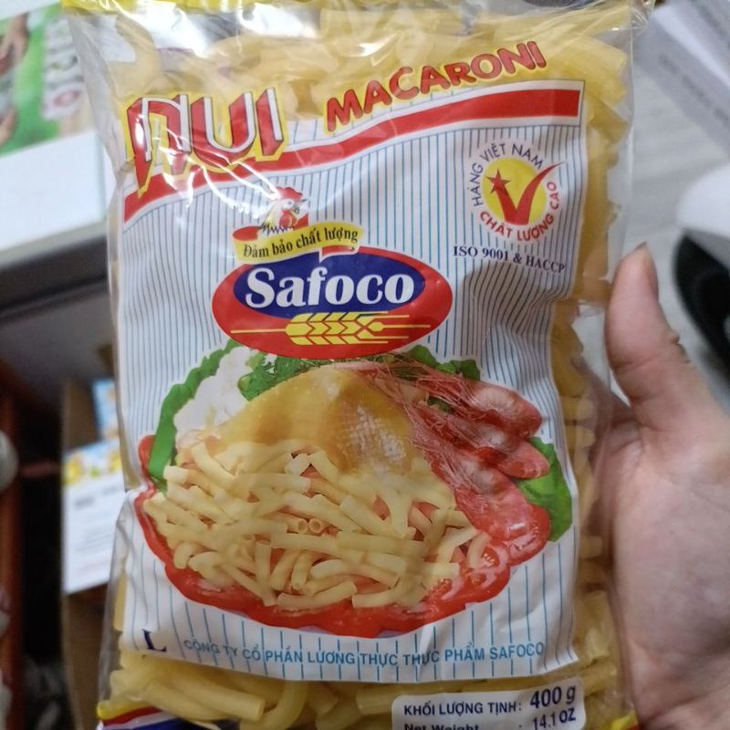 Nui ống lớn gói 400gr