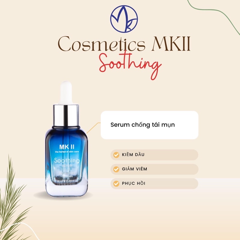 Serum Soothing phục hồi MKII COSMETICS