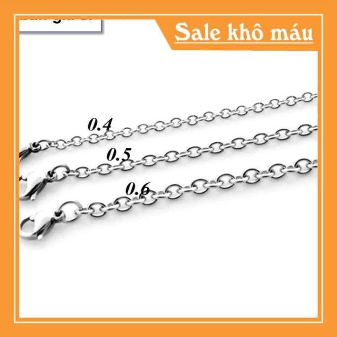 [ Siêu SALE ] [Giá Hủy DIệt] [Dây Chuyền Nữ Bán Chạy Nhất] [3 Mẫu]DÂY CHUYỀN INOX NỮ KHÔNG MẶT - KHÔNG ĐEN VĨNH VIỄN