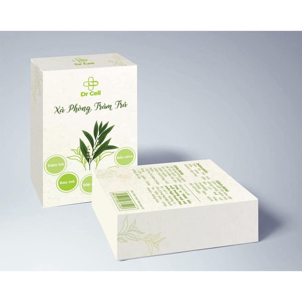 Xà bông tắm tràm trà Dr Cell giảm mụn lưng Ngừa rôm sảy mẩn ngứa cho bé