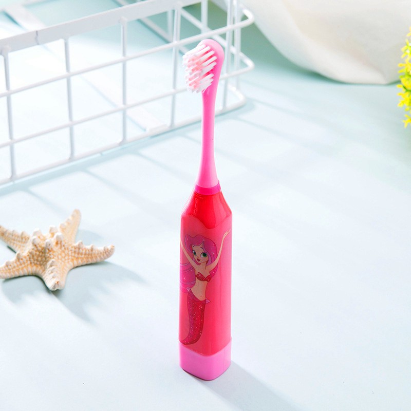 Đầu Bàn Chải Điện Chống Thấm Nước Hoạt Hình Cho Bé