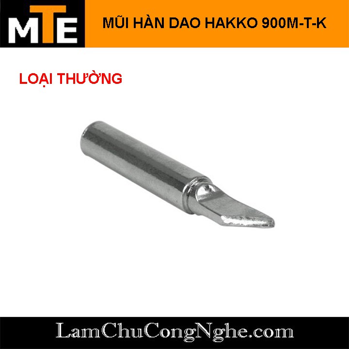 Mũi Hàn dao Hakko 900M-T-K  Mũi hàn thiếc tương thích với mỏ hàn 907, 936...