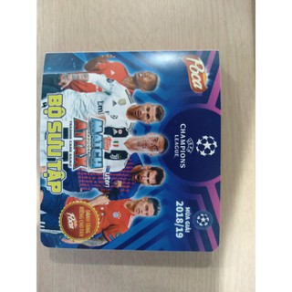 ALBUM POCA MATCH ATTAX THẺ BÓNG ĐÁ 18-19 FULL