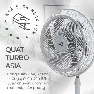 [HỎA TỐC 2H] Quạt đứng Asia TURBO Asia 6 cánh - 90W - Hàng chính hãng - bảo hành 24 tháng