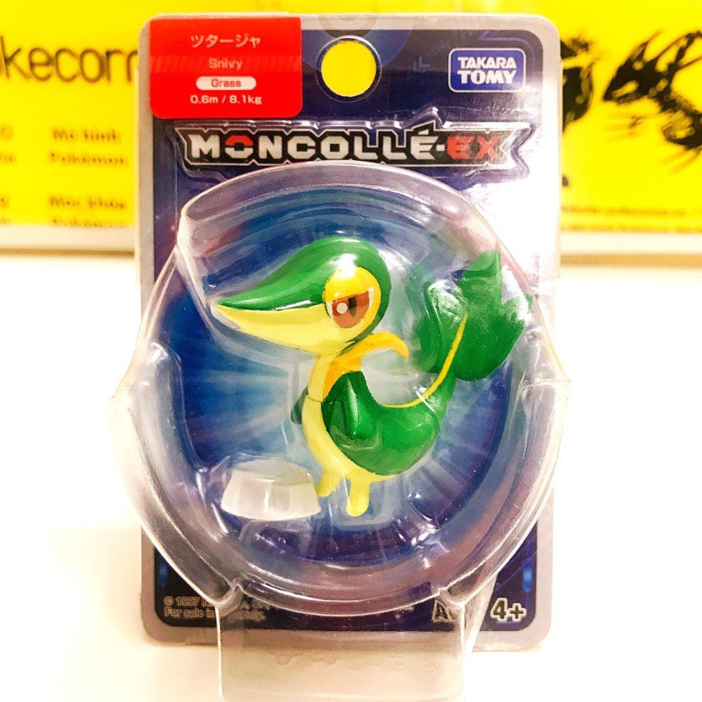 Mô Hình Pokemon Snivy của Takara TOMY Standard Size - Pokemon Figure Moncolle Starter Gen 5 Unova - Shop PokeCorner