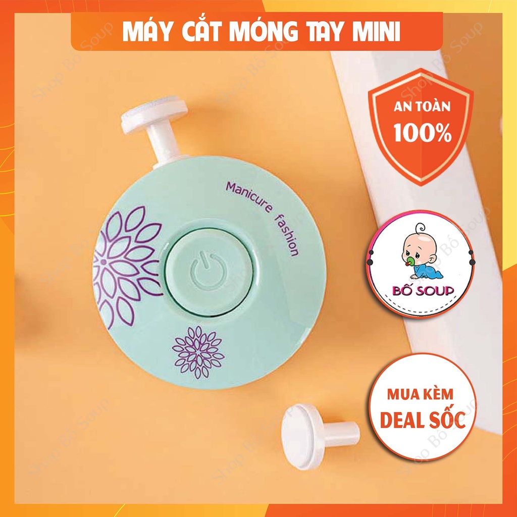 Máy mài dũa móng tay MINI cho bé hình tròn Shop Bố Soup