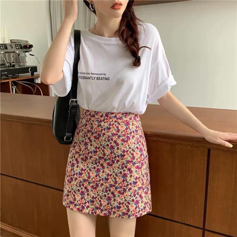 Chân váy hoa cực xinh🌸🌸🌸