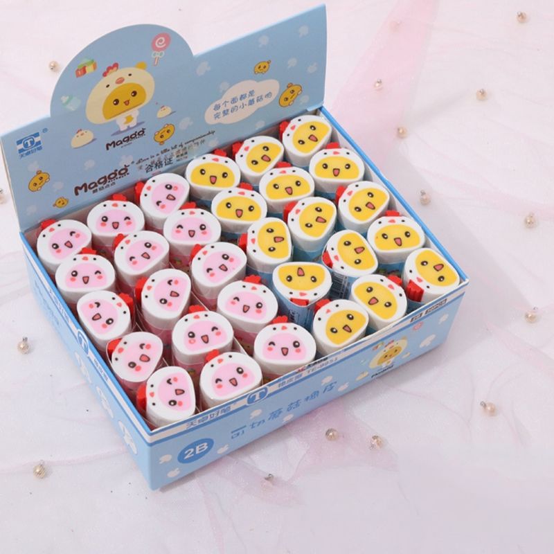 Tẩy - gôm hình biểu tượng siêu anh hùng siêu nhân hình thú cute