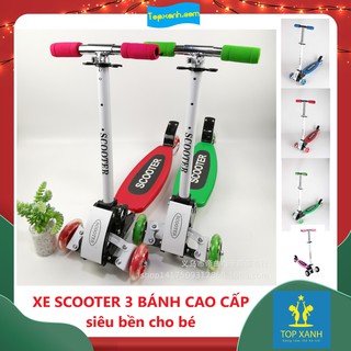 XE SCOOTER 3 BÁNH CAO CẤP ( ghi chú màu )