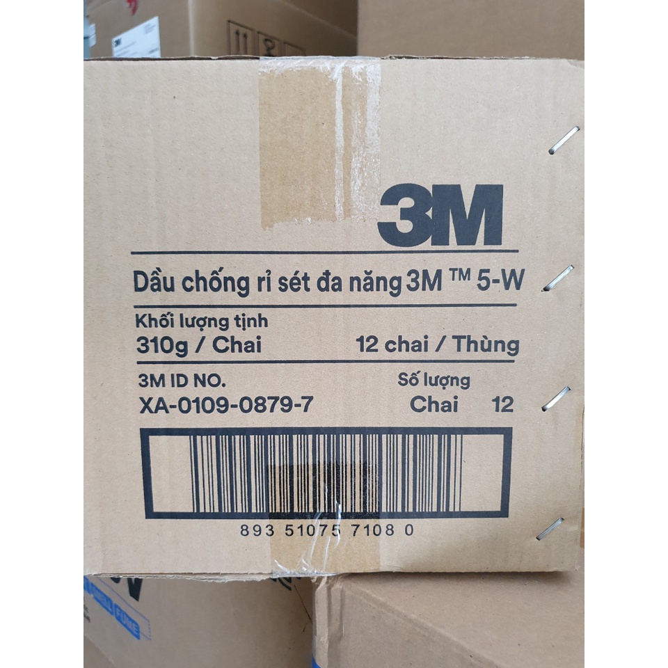 Chai xịt bôi trơn, tẩy rửa, chống gỉ sét 3M 5W