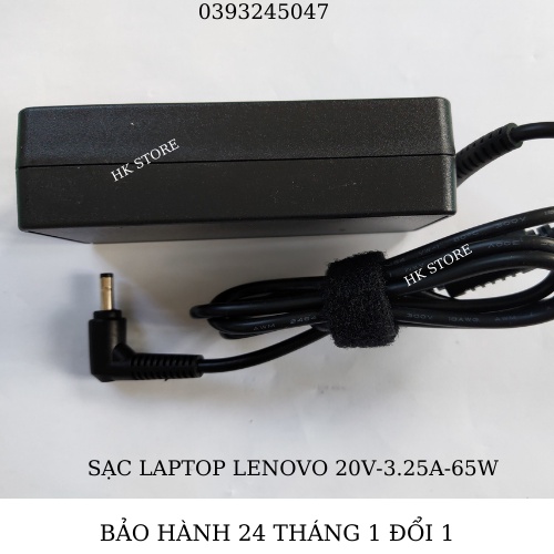 Sạc Laptop Lenovo Ideapad 20V-3.25A 65W Lenovo ideapad 100-14 110-14 110-15 320s-14 320s-15 510-14 710s-14 L340-15