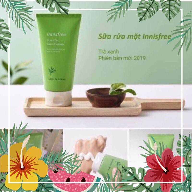 Sữa Rửa Mặt Trà Xanh Innisfree❤❤❤ Green Tea Foam Cleanser Mẫu Mới