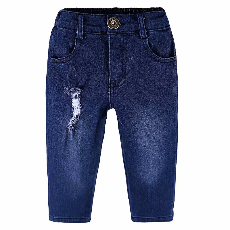 Set Áo Sơ Mi Trắng Phối Quần Jeans Đáng Yêu Cho Bé Gái