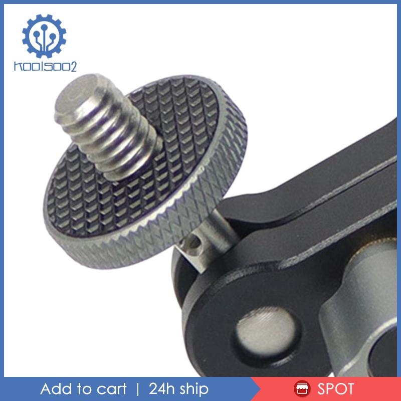[Koolsoo2] Giá Đỡ Máy Ảnh Gimbal, 360 Độ° Giá Đỡ Màn Hình Máy Ảnh Ốc Vít 1 / 4 Xoay Được