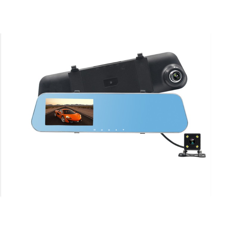 Camera hành trình cho oto tráng gương tặng cảm biến 8 mắt lùi xe cao cấp | BigBuy360 - bigbuy360.vn