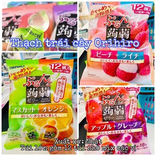 Thạch trái cây Orihiro - Túi lớn