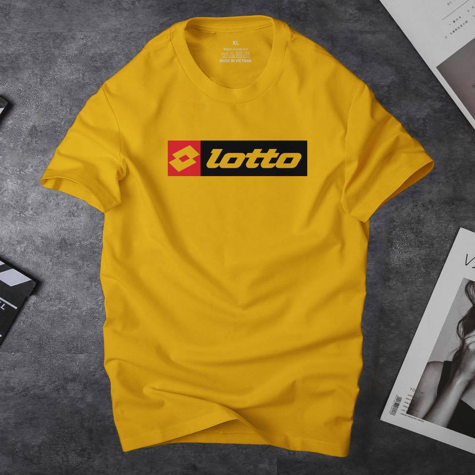 Áo thun nam đẹp Lotto thời trang cá tính, vải thun cotton 4 chiều thoáng mát | ursport
