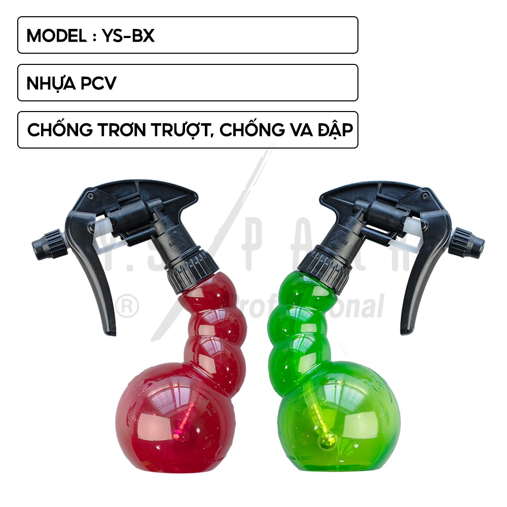 Bình xịt phun sương cắt tóc YS PARK chống va đập và chịu nhiệt cao cấp YS-BX chính hãng