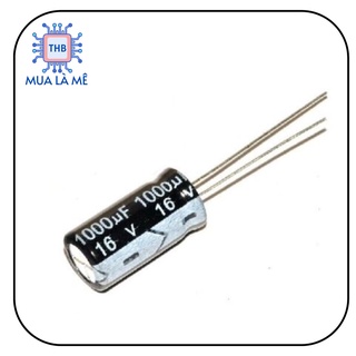 Tụ hóa 1000uF-16V, tụ điện chất lượng cao.