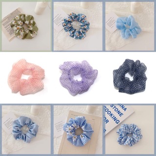 Dây cột tóc scrunchies dễ thương nhiều mẫu / cột tóc scrunchies Dây buộc tóc scrunchies cute
