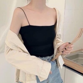 Áo hai dây bún chất cotton bozip loại 1