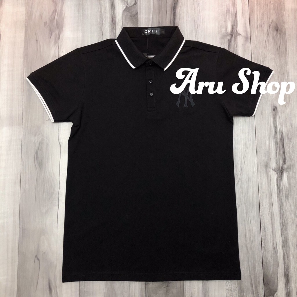 Áo polo nam ngắn tay có cổ chất liệu cotton 100% - ARU SHOP