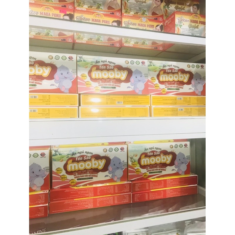 Ăn ngủ ngon yến sào mooby | Thế Giới Skin Care