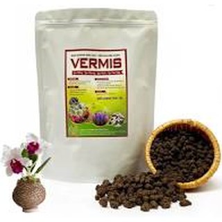 phân trùn quế vermis siêu tan chậm bịch 1 kg