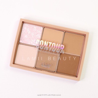 Phấn tạo khối Clio Pro Contour Palette Mute Hazel