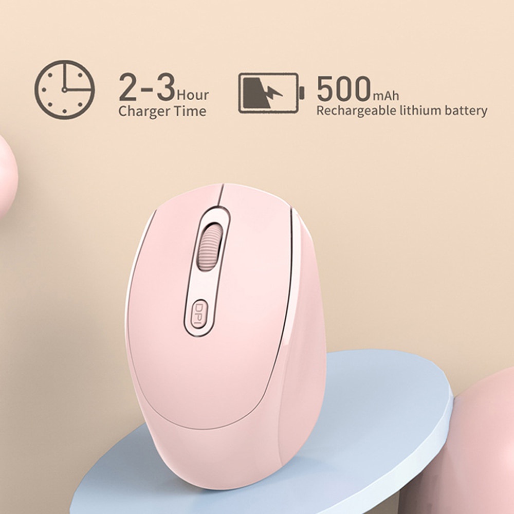 Jomaa Chuột Không Dây bluetooth 2.4g Có Thể Sạc Lại