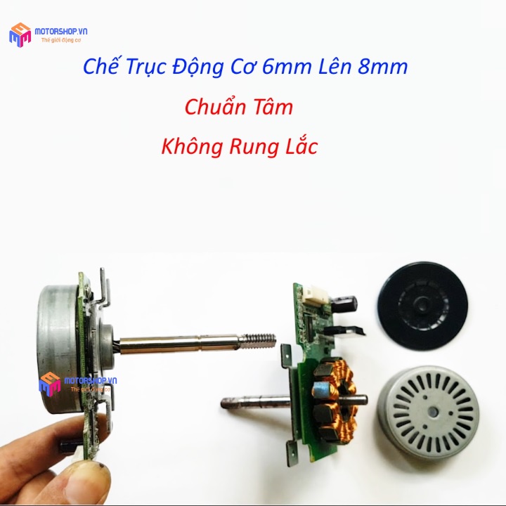 MTS Trục Quạt 5mm Chế Quạt Cho Động Cơ 775, Motor DC Brushless