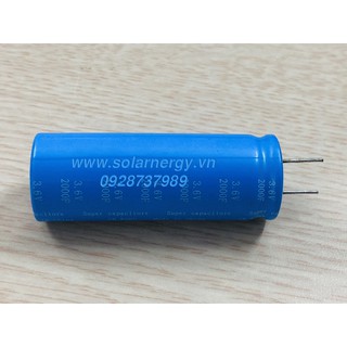Siêu tụ điện 2000F 3.6V (Super capacitor 2000F)