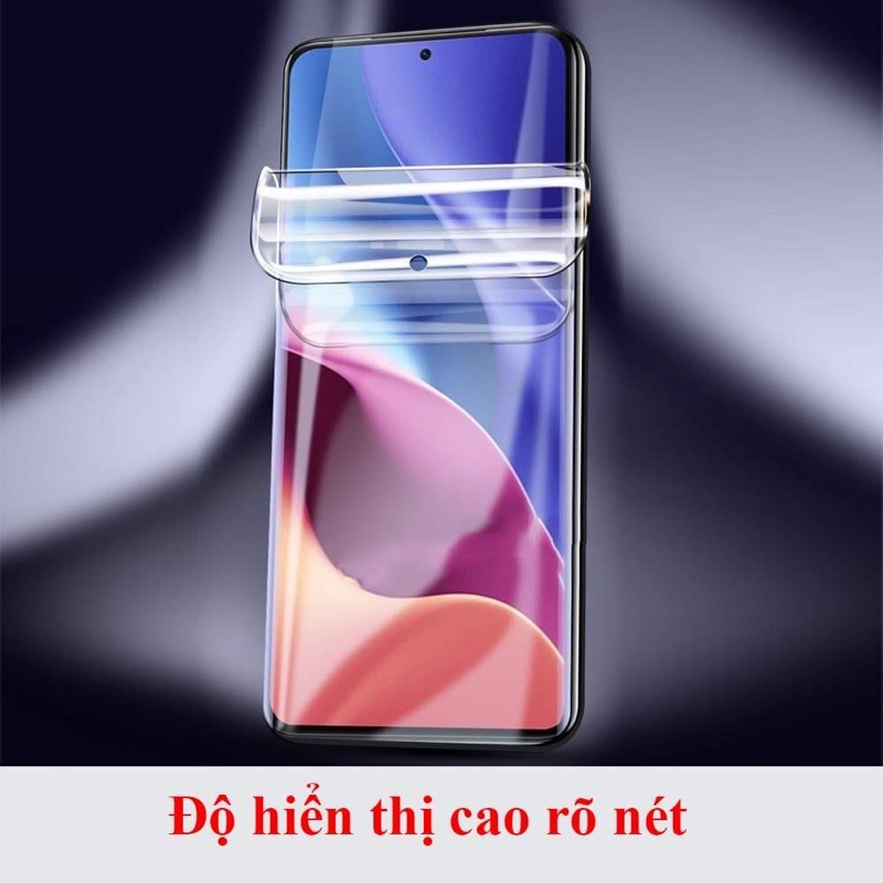 Dán màn hình Redmi K40 / K40 Pro full màn dẻo trong suốt PPF tự phục hồi vết xước – Dán dẻo Xiaomi Redmi K40 / K40 Pro