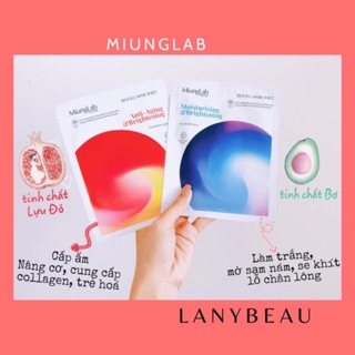 Mặt Nạ #Miunglab dưỡng da trắng hồng, căng bóng (mặt nạ cô dâu)