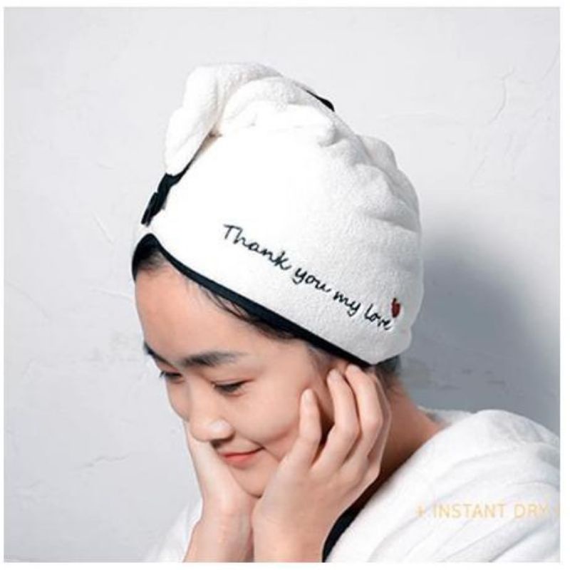 Khăn Ủ Tóc,Khăn Quấn Đầu Làm Khô Tóc